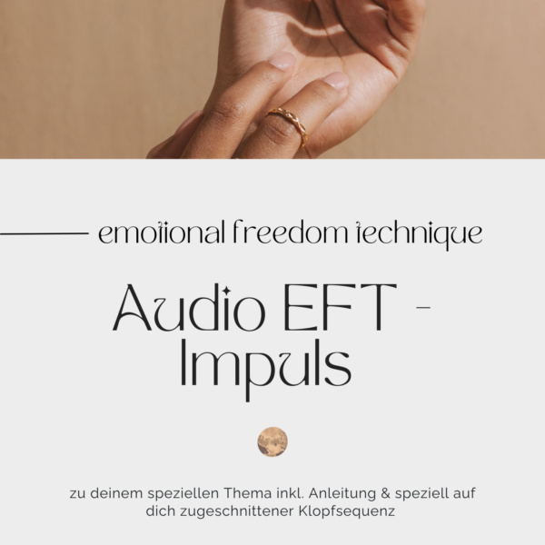 audio eft impuls, klopfakupressur, emotional freedom technique