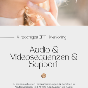 EFT Mentoring Audio, Video Sequenzen, full Support