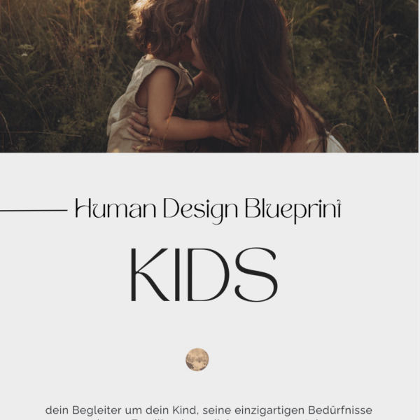 Human design Kids Reading Soulprint Blueprint