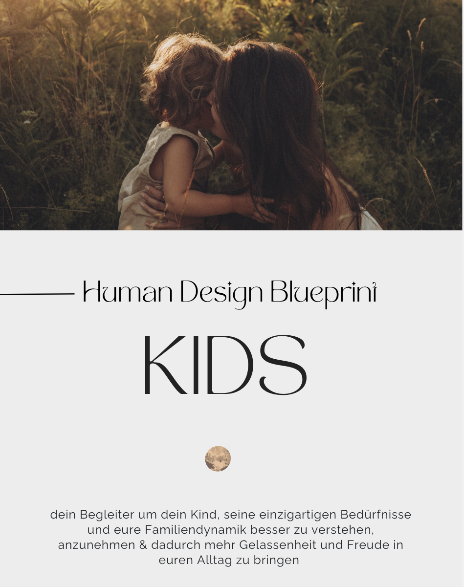 Human design Kids Reading Soulprint Blueprint
