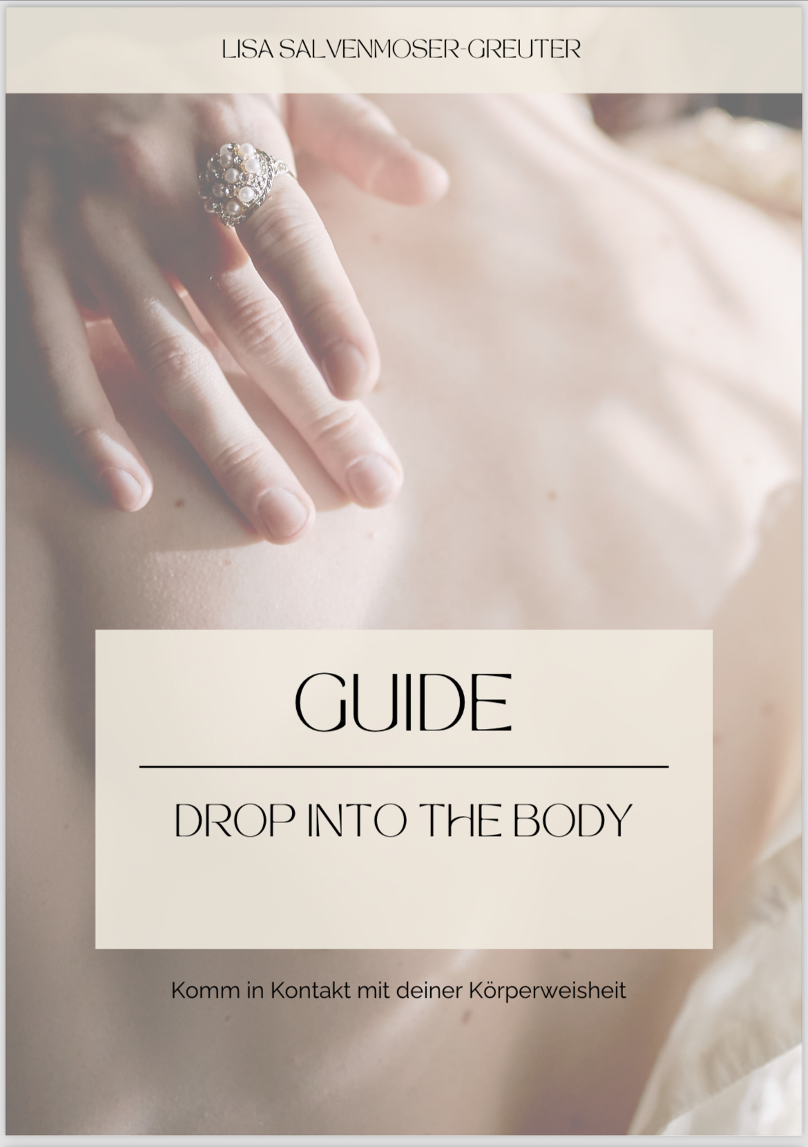 Drop into the body